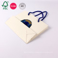 Custom White Cheap Price Printed Craft Gift Luxuy Shopping Kraft Paper Bag Made In China